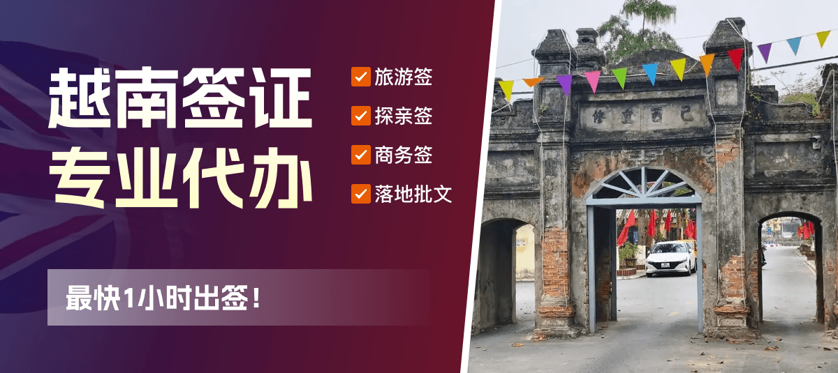 越南签证专业代办