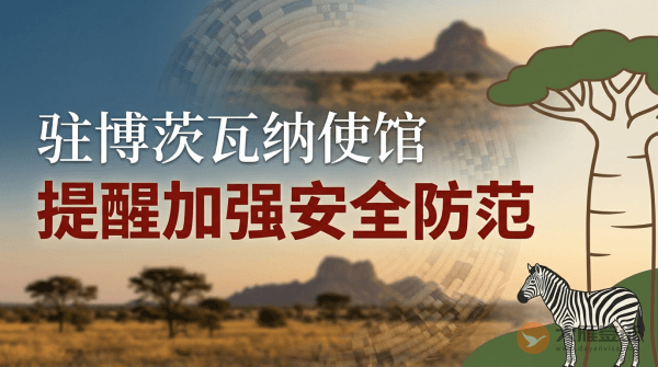 驻博茨瓦纳使馆提醒中国公民加强安全防范