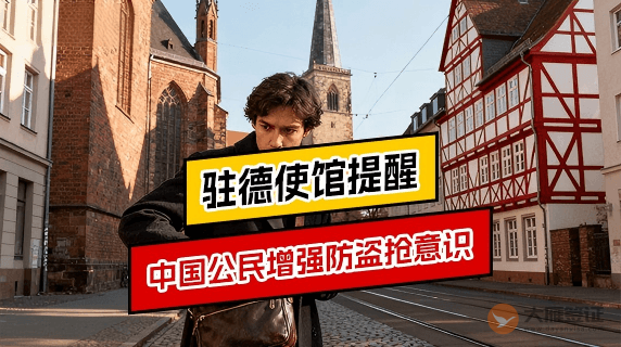 驻德国使馆提醒中国公民增强防盗抢意识