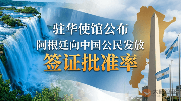 阿根廷驻华使馆公布：向中国公民发放签证批准率