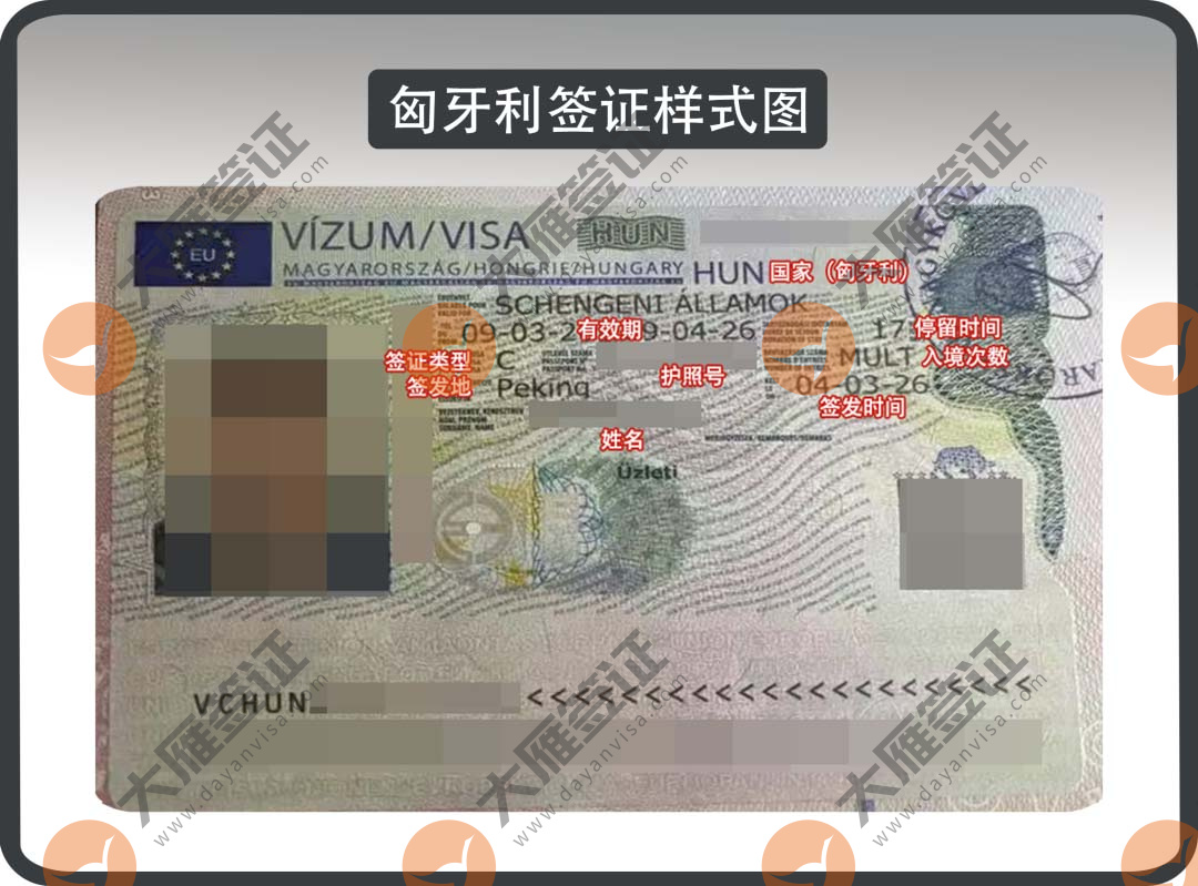 匈牙利贴纸样式图