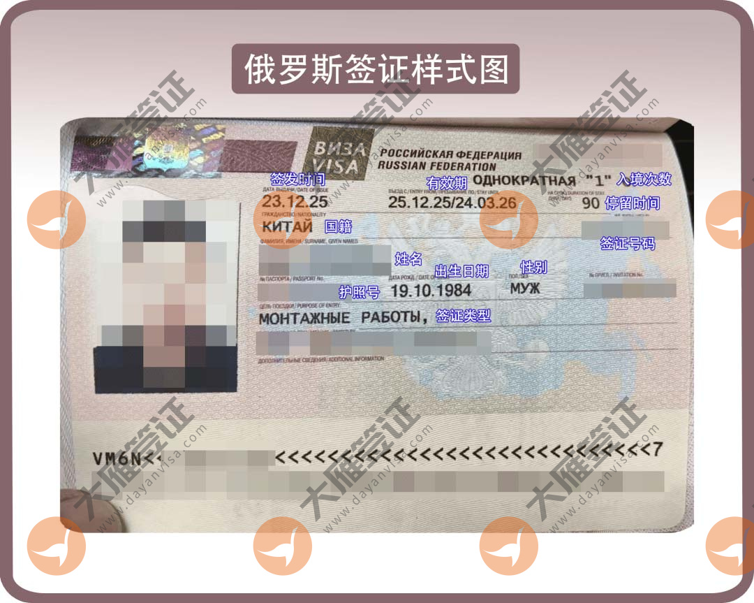 俄罗斯贴纸样式图