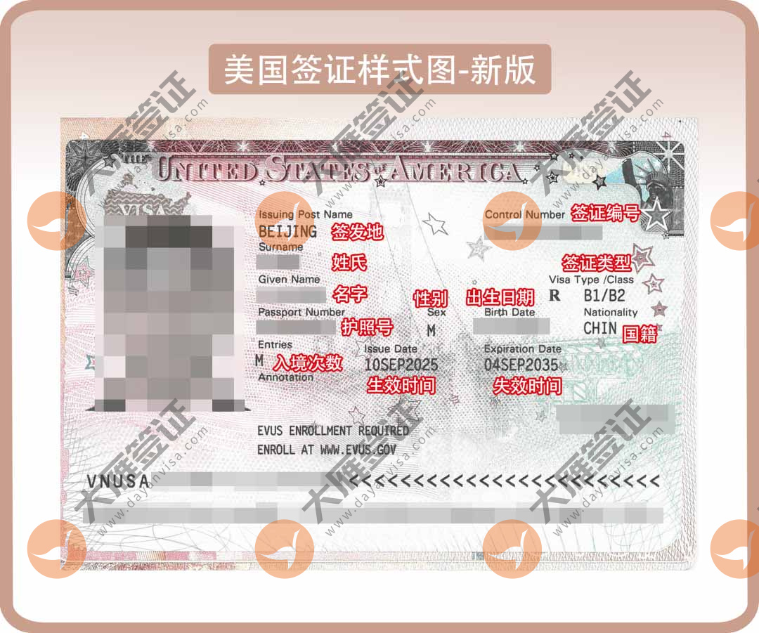 美国贴纸样式图