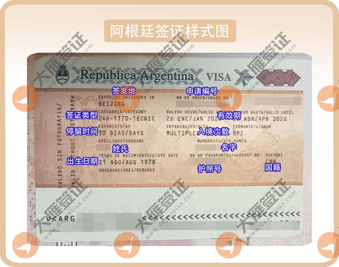 阿根廷贴纸样式图