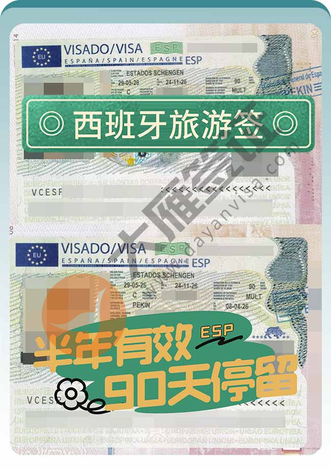 出签啦！西班牙旅游签证哦案例图