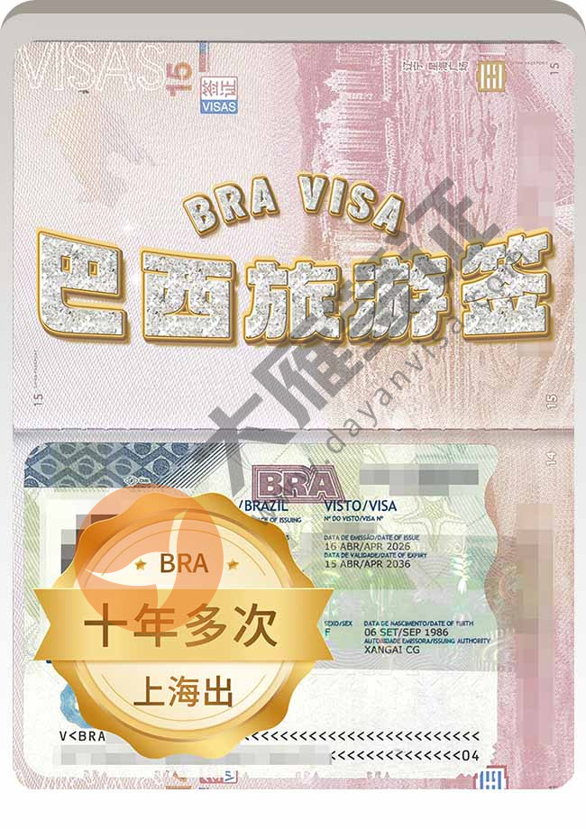 三人哦！巴西旅游签证继续出案例图01