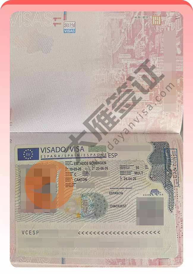 双人再出！西班牙商务签证案例图02