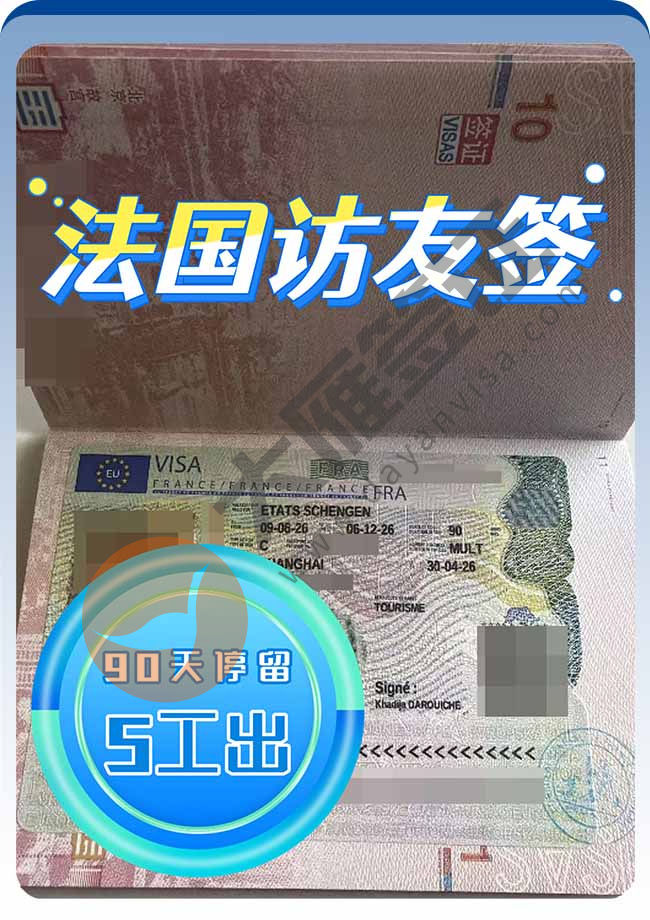 吉报：法国访友签证成功出签啦