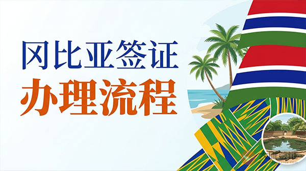 冈比亚签证办理流程-图