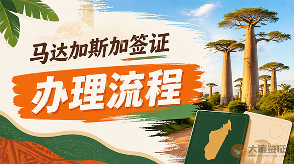 马达加斯加签证办理流程-图