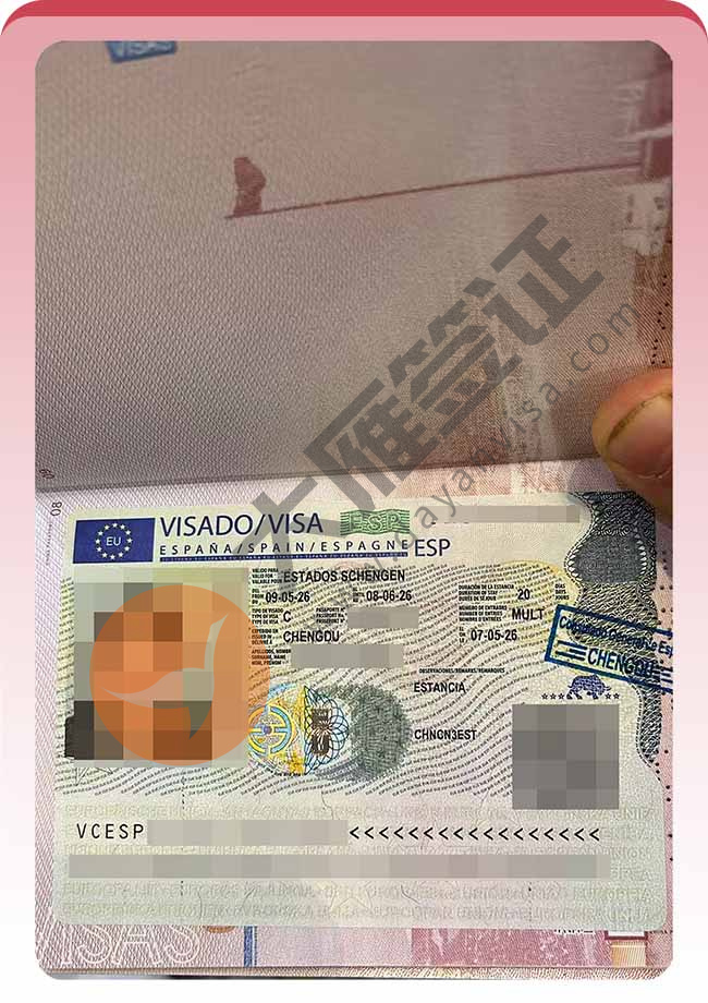 西班牙旅游签证双人再出签案例图03