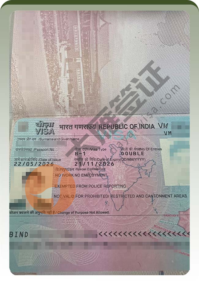 印度商务签证三人顺利出案例图02