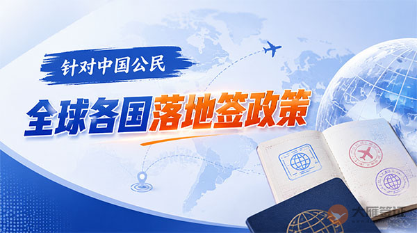 【落地签】2026年全球各国对中国公民实施落地签最新政策-图