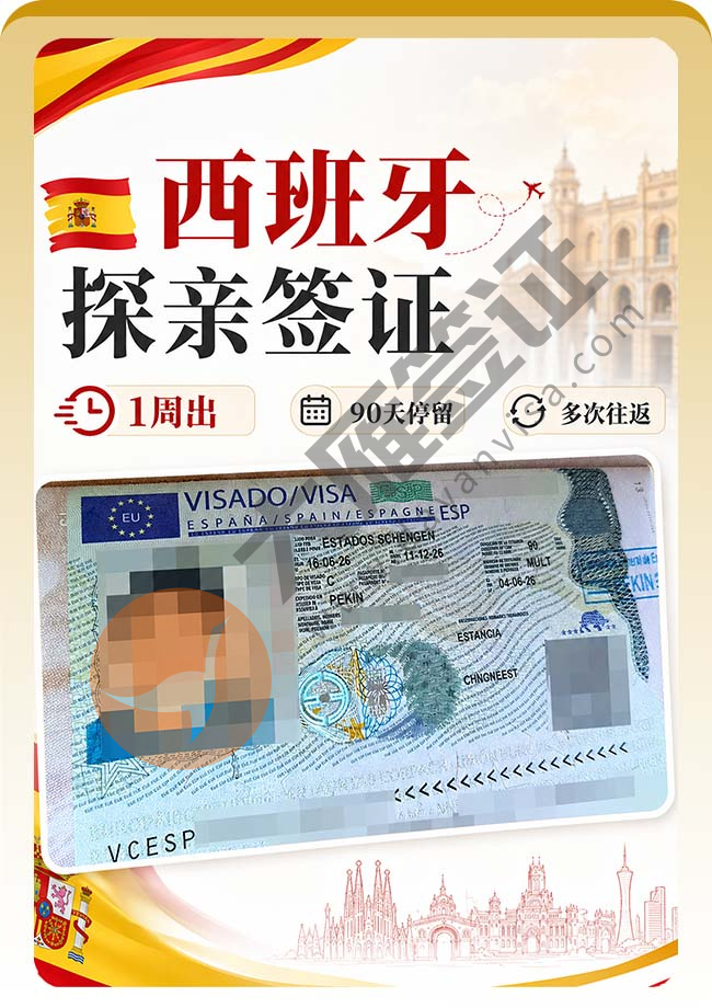 喜讯：西班牙探亲签证成功再下签喽案例图
