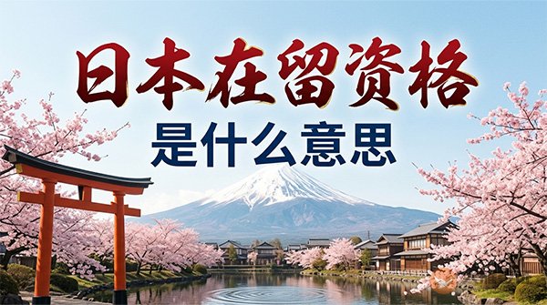 日本在留资格是什么意思？