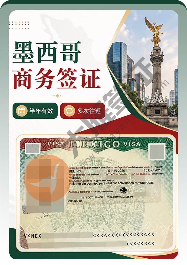 欧耶~墨西哥商务签证成功拿下案例图