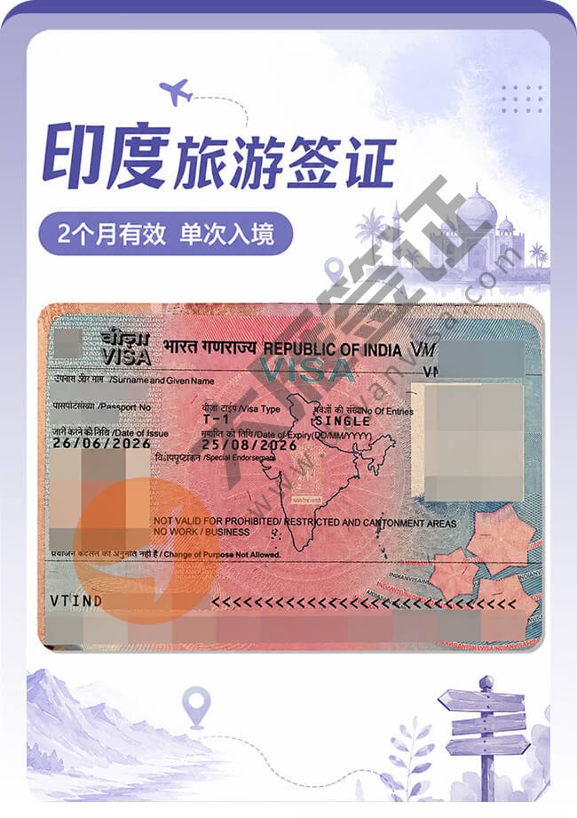 印度旅游签证成功拿到手喽案例图