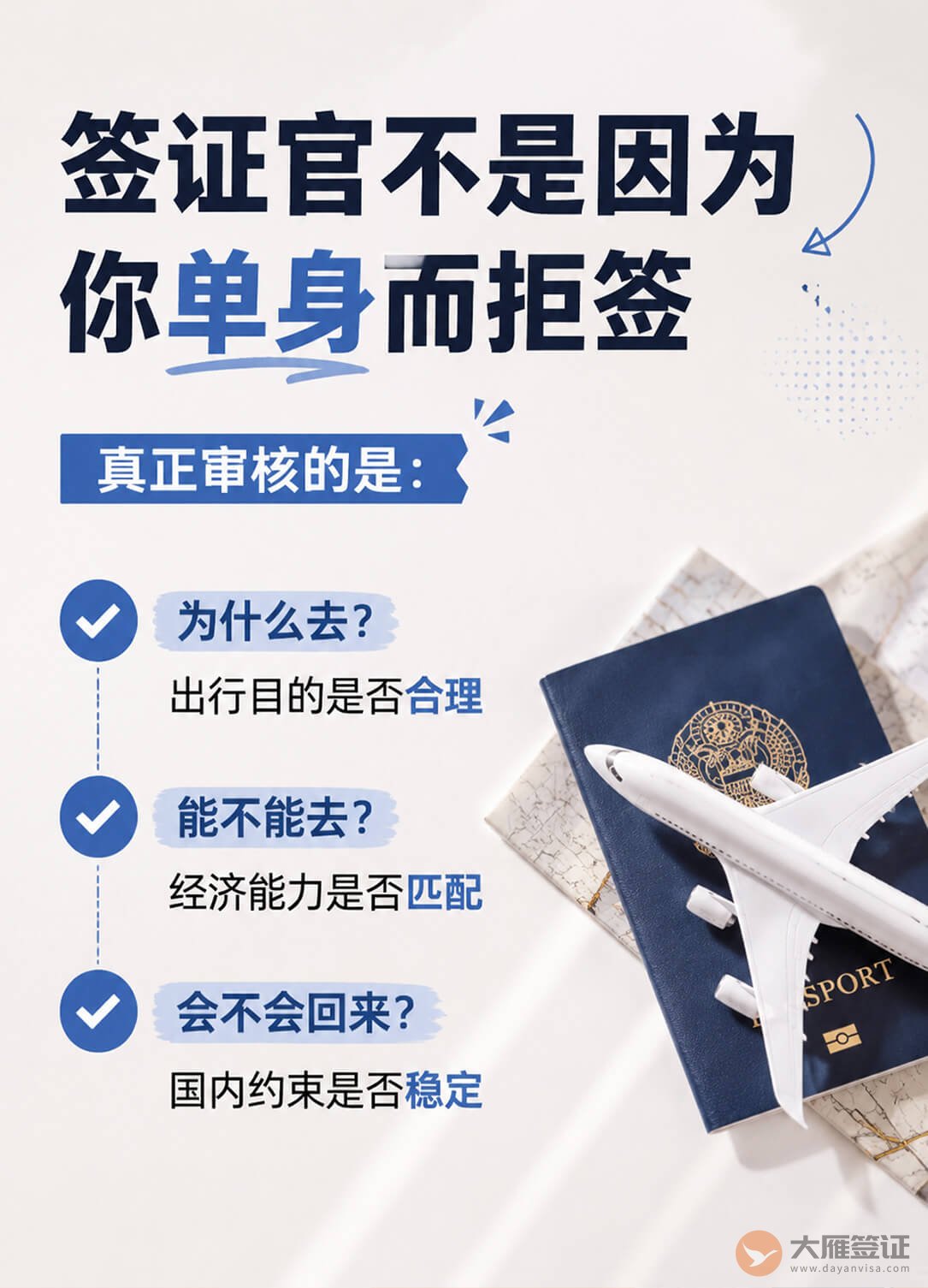 单身女性申请签证,真的更容易被拒吗?图1