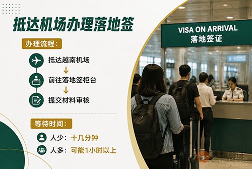 越南落地签到底现场要等多久?-图01