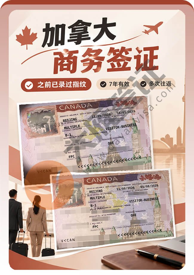 加拿大商务签2个人顺利出案例图