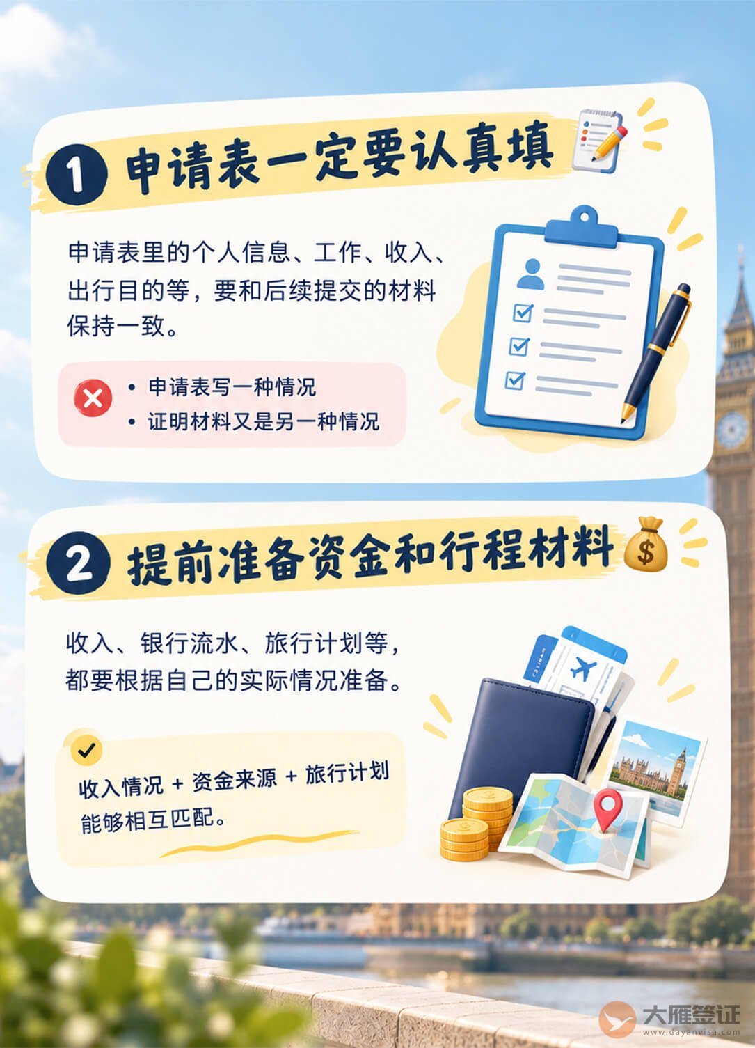 第一次办英签,别光顾着准备材料!图2